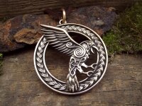 Amulett keltischer Rabe