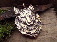Großer Anhänger Wolf