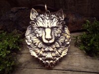 Großer Anhänger Wolf