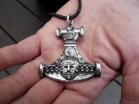 Keltischer Thors Hammer aus Silber