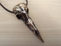 Großer Anhänger Rabenschädel