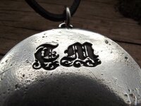 Keltische Eule aus Silber