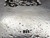 Keltische Eule aus Silber