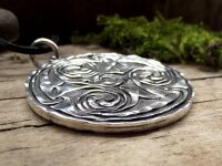 Keltische Triskele aus Silber