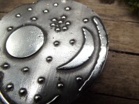 Himmelsscheibe von Nebra aus Silber 4.2 cm