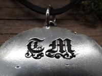 Amulett Himmelsscheibe aus Silber 5 cm